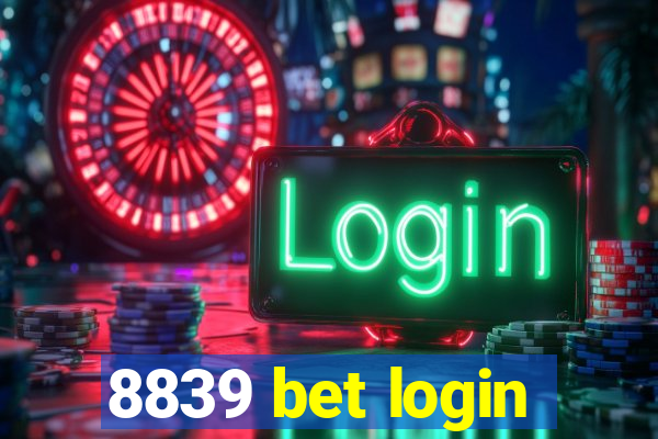 8839 bet login